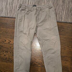 Express Olive Green Medium Joggers